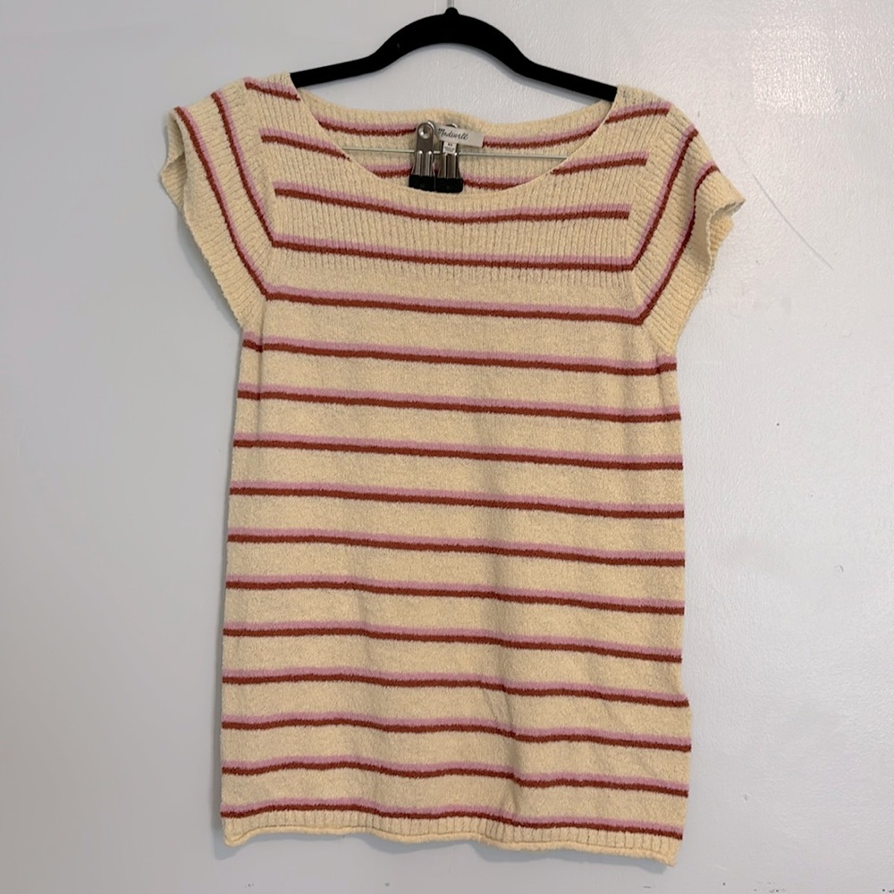 Madewell XS cloth like Striped shirt